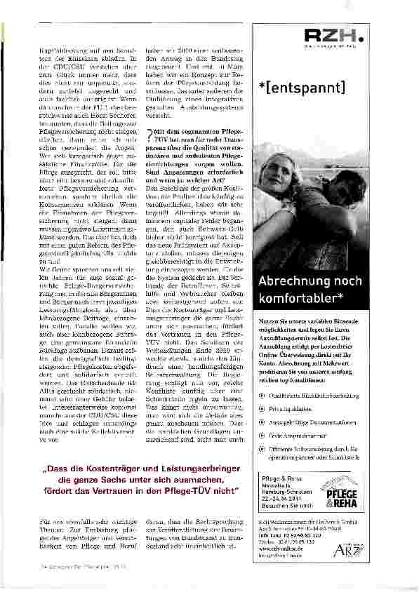 Vorschauseite 2: Wir müssen jetzt entschieden handeln!
