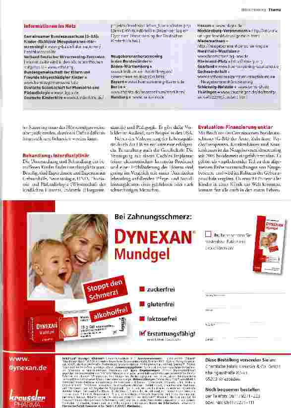 Vorschauseite 2: Nichthören sieht man nicht