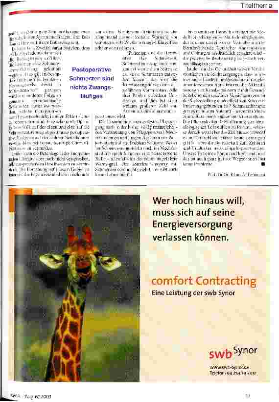 Vorschauseite 2: Warnungen vor unnötigen Eingriffen sehr ernst nehmen