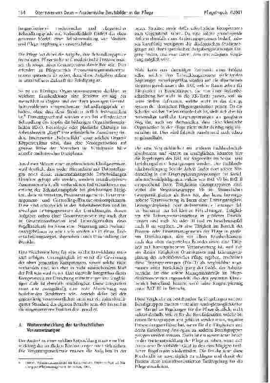 Vorschauseite 4: Akademische Berufsbilder in der Pflege ohne Folgen für die Organisationsentwicklung der Einrichtungen?