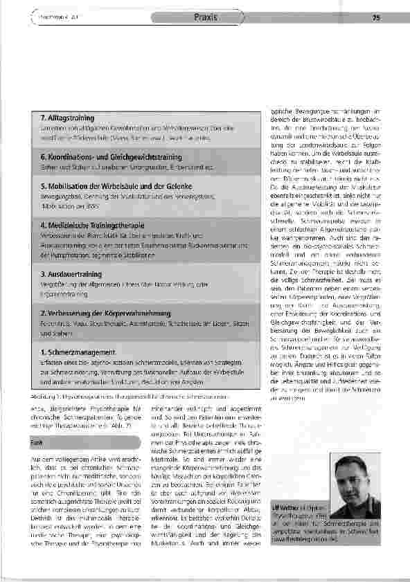 Vorschauseite 6: Physiotherapie in der multimodalen Schmerztherapie