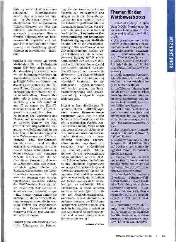 Vorschauseite 2: Neue Projekte auf dem Weg