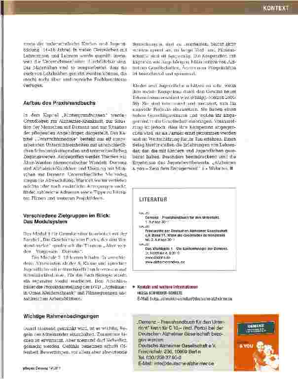 Vorschauseite 3: „Oma erkennt mich nicht mehr