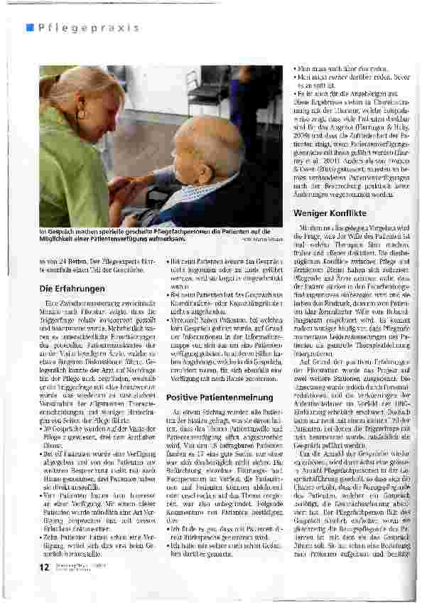 Vorschauseite 3: Dem Patientenwillen mehr Gewicht geben