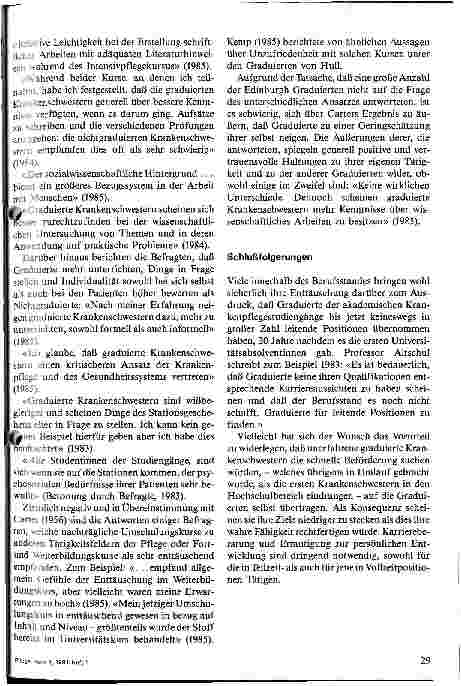 Vorschauseite 5: Akademisch ausgebildete Krankenschwestern im Vereinigten Königreich: Mythos und Realität