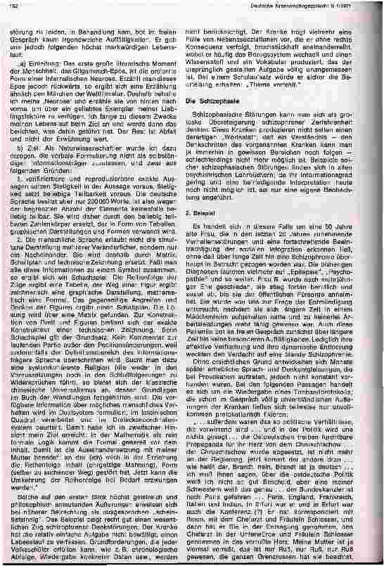 Vorschauseite 3: Sprachund Denkstörungen bei der Schizophrenie