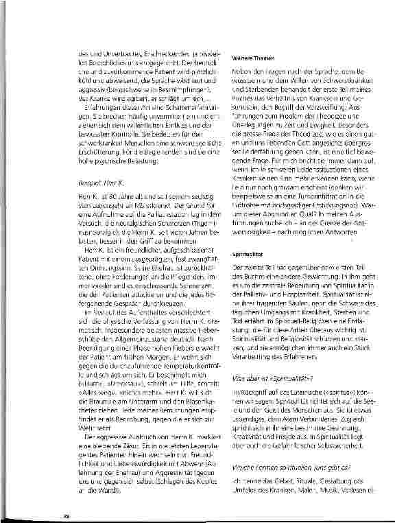 Vorschauseite 4: Philosophische Reflexion, Spiritualität und Erfahrung in der Palliativpflege