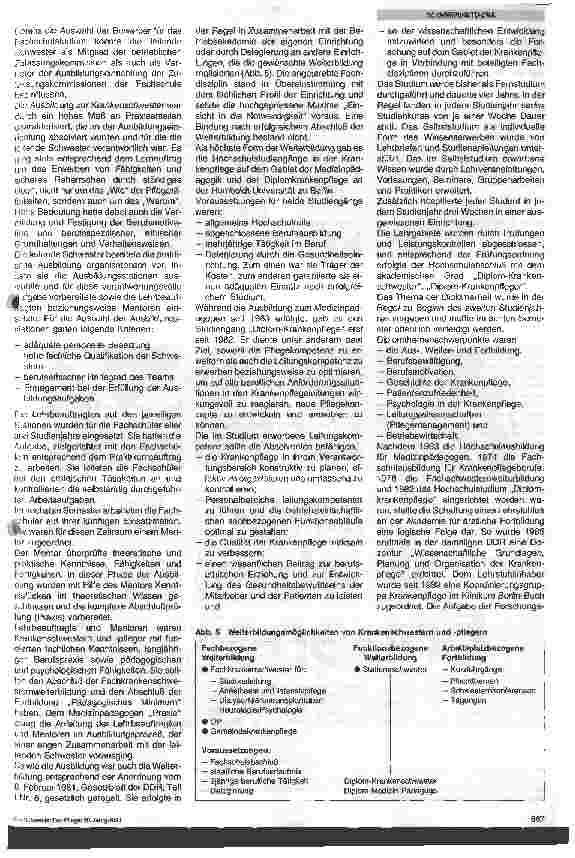 Vorschauseite 4: Die Krankenpflege in der ehemaligen DDR