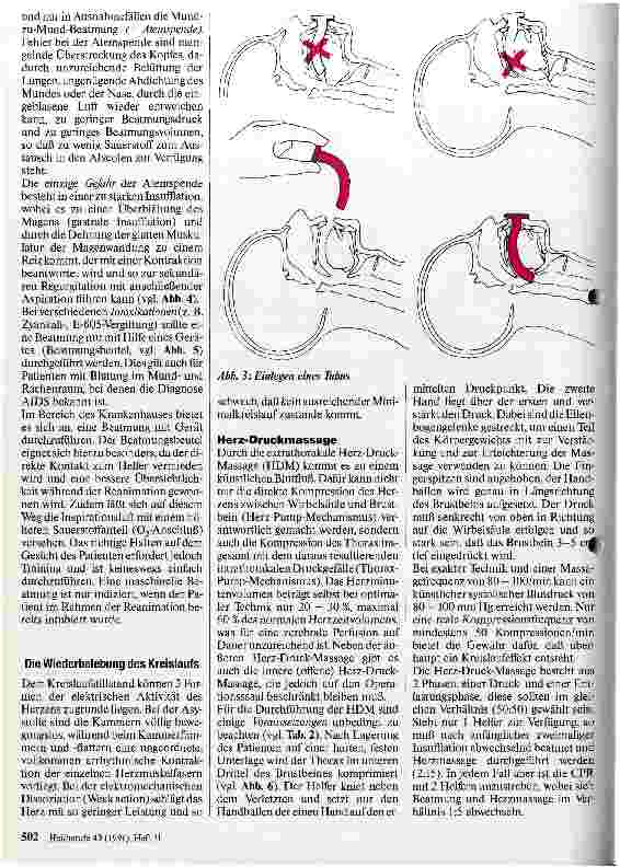 Vorschauseite 3: Aktuelles zur Reanimation