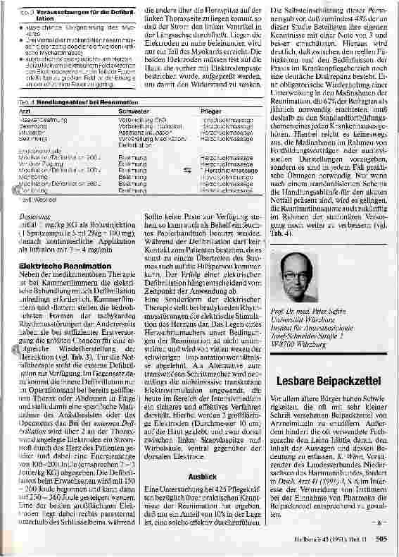 Vorschauseite 6: Aktuelles zur Reanimation