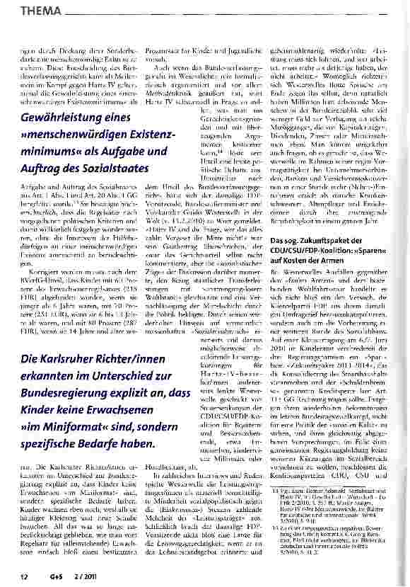 Vorschauseite 4: Ein noch rigideres Armutsregime?