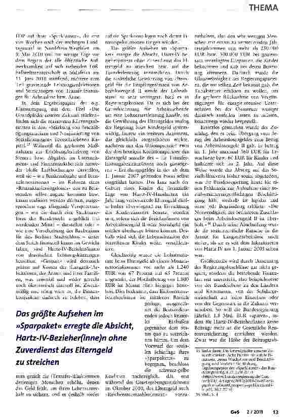 Vorschauseite 5: Ein noch rigideres Armutsregime?