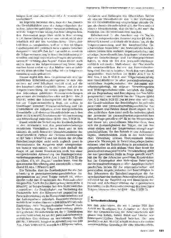 Vorschauseite 6: Die Personalvertretungen in den neuen JobcenternVerfassungsund personalvertretungsrechtliches Neuland