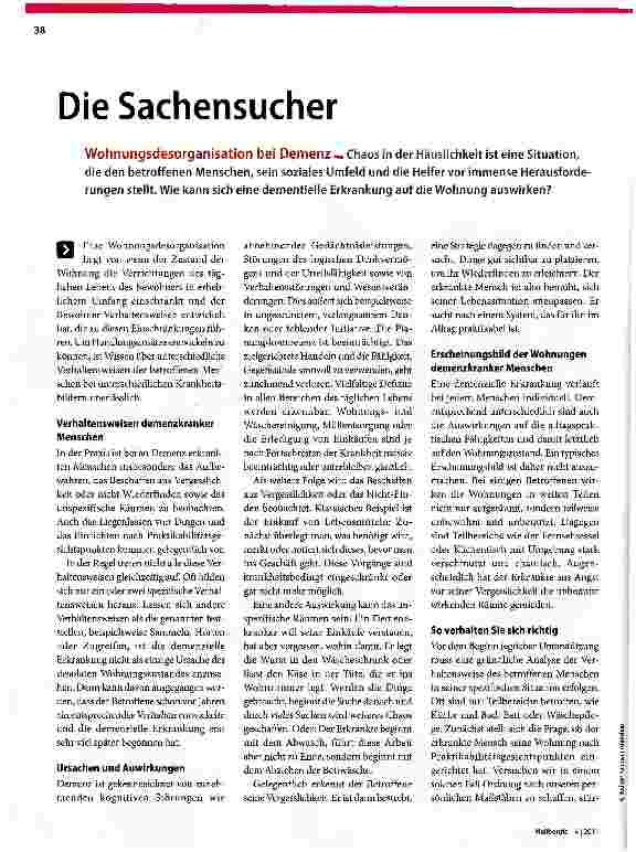Vorschauseite 1: Die Sachensucher