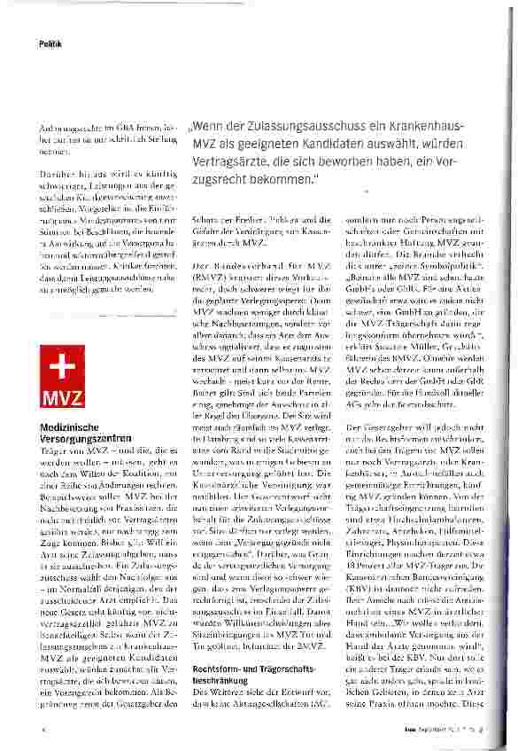 Vorschauseite 3: Klientel gut verarztet