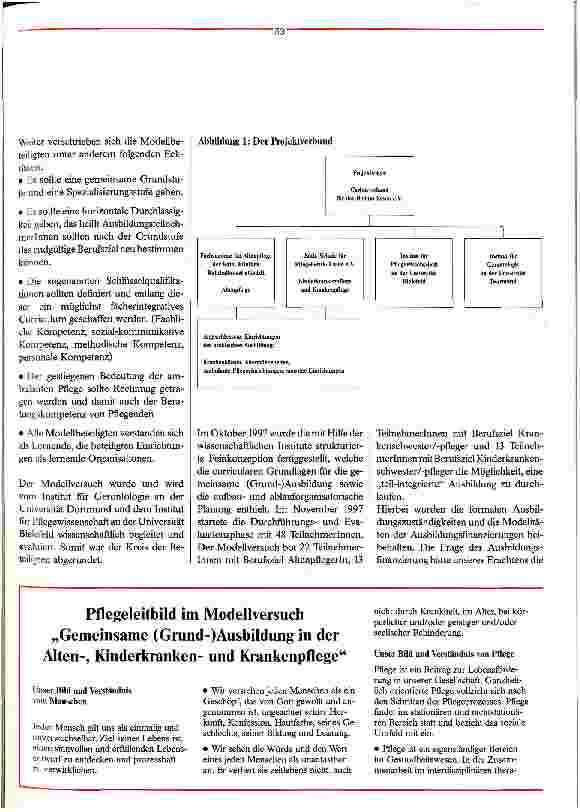 Vorschauseite 2: (K)Ein Modellprojekt wie viele andere!