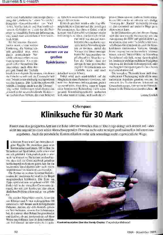 Vorschauseite 3: Bröckelnde Schweigepflicht?