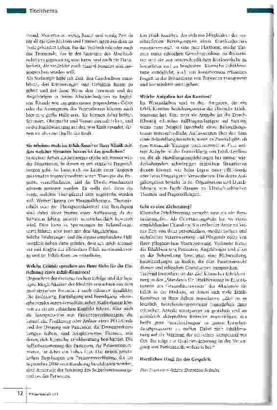 Vorschauseite 3: Ethische Beratung kann helfen, gute Entscheidungen zu treffen