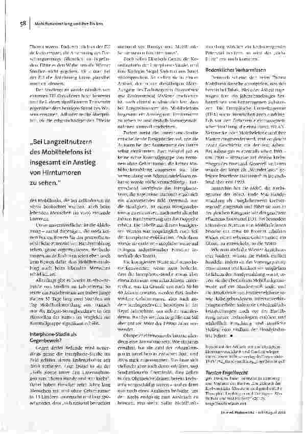 Vorschauseite 4: Möglicherweise krebserregend