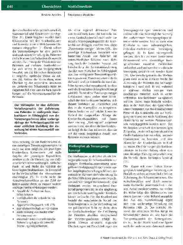 Vorschauseite 4: Optimierung der Schnittstelle von Präklinik zu Klinik