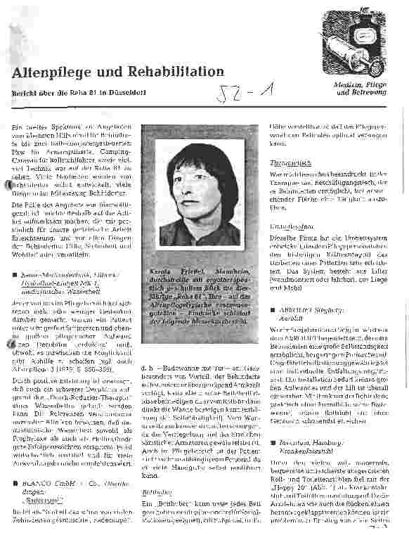 Vorschauseite 1: Altenpflege und Rehabilitation