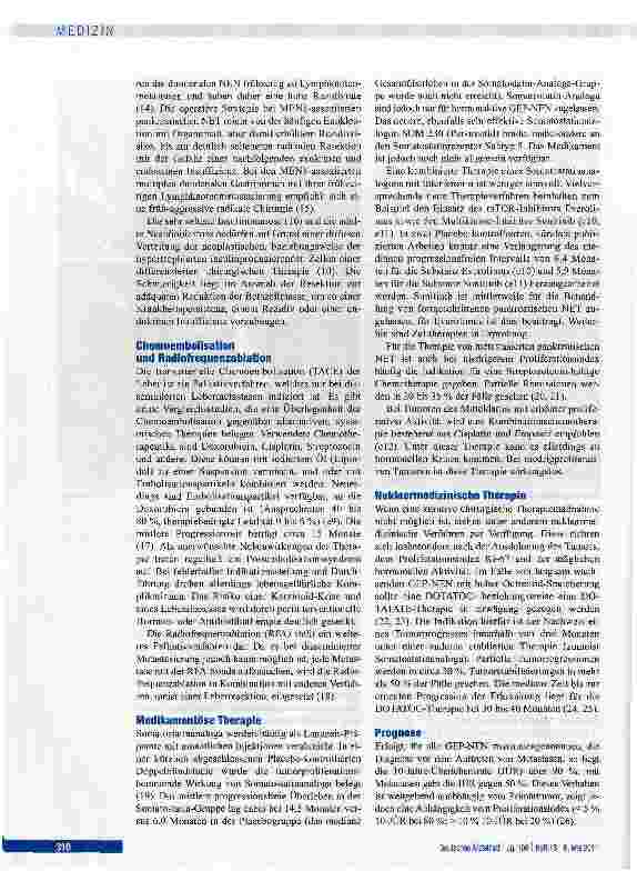 Vorschauseite 6: Gastroenteropankreatische neuroendokrine Neoplasien