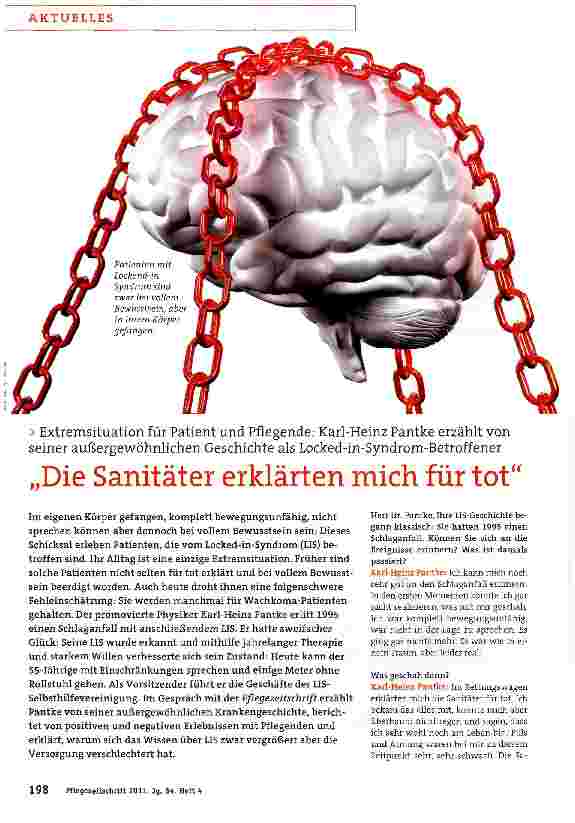 Vorschauseite 1: „Die Sanitäter erklärten mich für tot