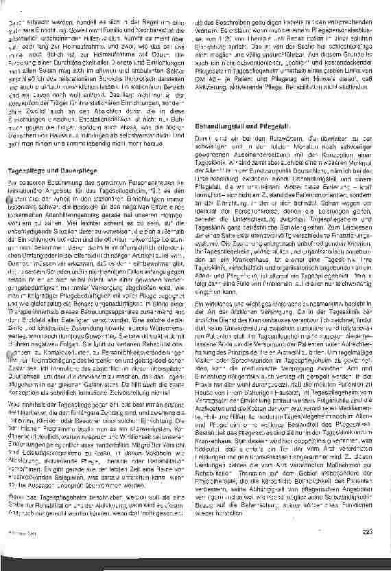 Vorschauseite 2: Die Tagesversorgung im System gesundheitlicher Hilfen