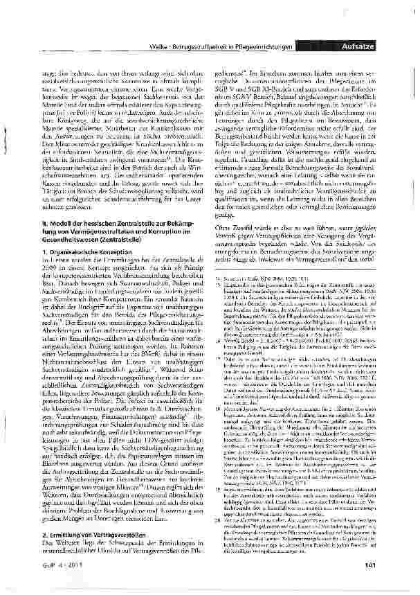 Vorschauseite 3: Zur Betrugsstrafbarkeit von Verantwortlichen ambulanter Pflegeeinrichtungen