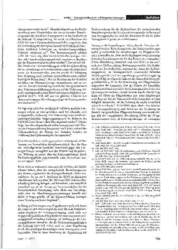 Vorschauseite 5: Zur Betrugsstrafbarkeit von Verantwortlichen ambulanter Pflegeeinrichtungen