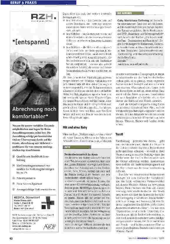 Vorschauseite 3: Rückbildung durch Bauchtanz
