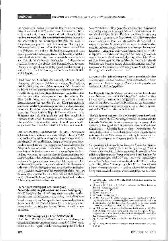 Vorschauseite 2: Der Einsatz von »Verdeckten Ermittlern« durch Sozialleistungsträger