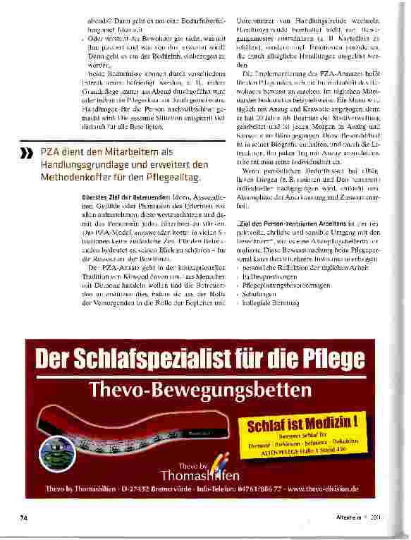 Vorschauseite 3: Weg vom 08/15-Programm