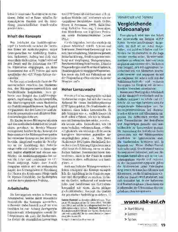 Vorschauseite 2: Transparent, überprüfbar und praxisorientiert
