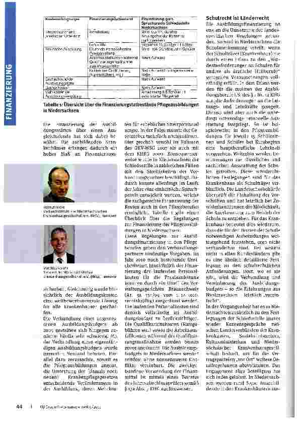 Vorschauseite 2: Ausbildung ist ein hohes Gut