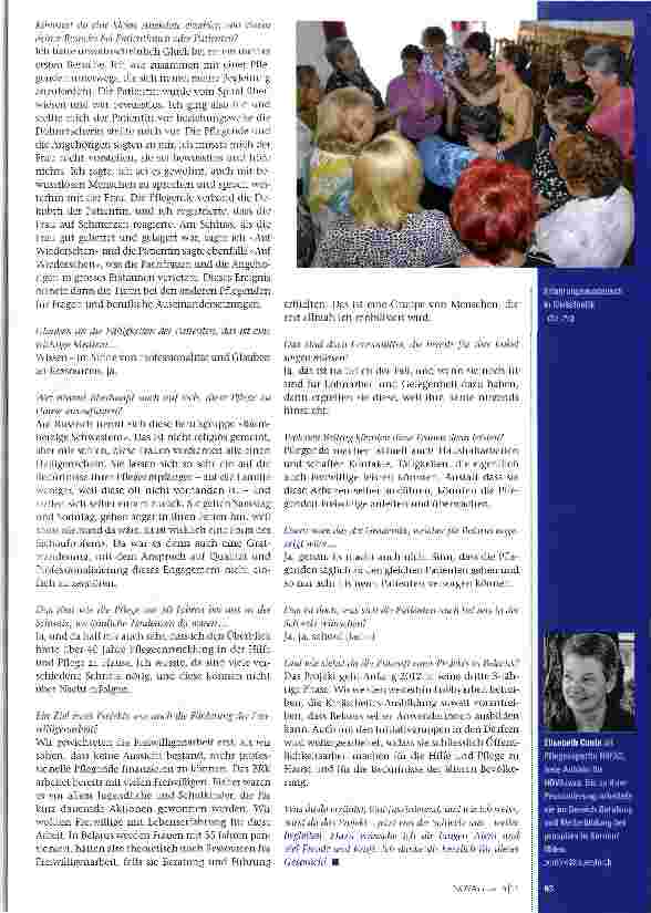 Vorschauseite 3: Einsatz für ein nachhaltiges Projekt im Ausland