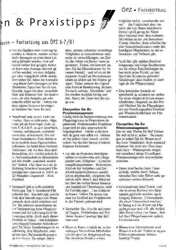 Vorschauseite 2: Pflegediagnosen - Grundlagen & Praxistipps 2. Teil, Scheitern in der Praxis