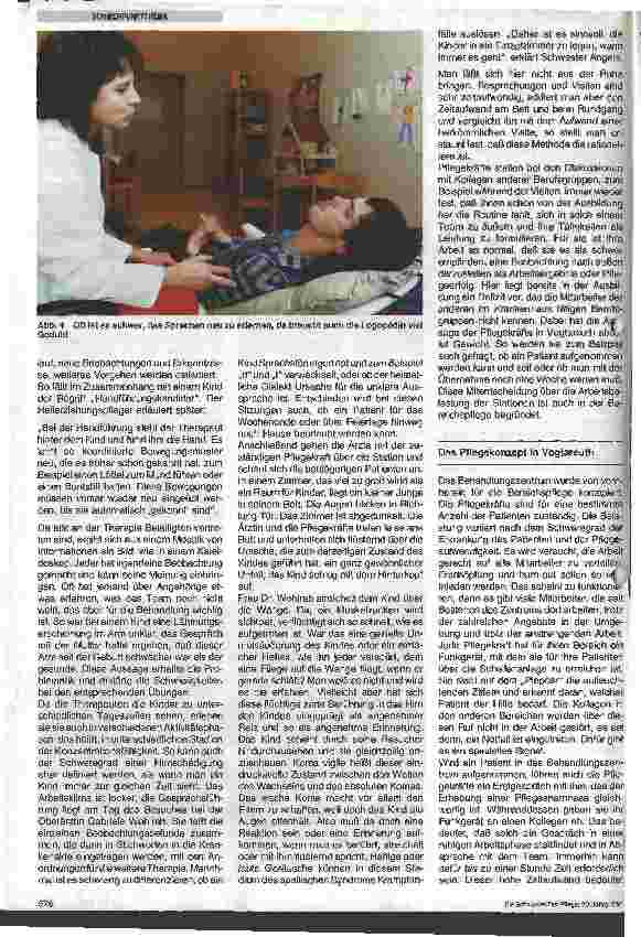 Vorschauseite 3: Behandlungszentrum Vogtareuth: Pflege ist Erkennen der Patientenbedürfnisse