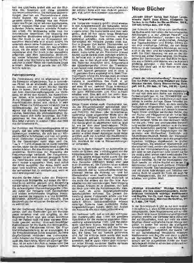 Vorschauseite 3: Kinderheilkunde 23. Folge: Apparative Überwachung von postnatalen Problemkindern