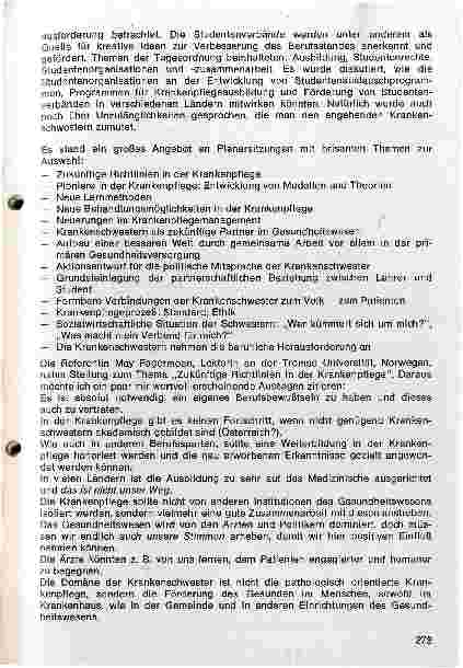 Vorschauseite 3: 17. Internationaler Krankenpflegekongress des Weltbundes der Krankenschwestern und Krankenpfleger und Länderratssitzung
