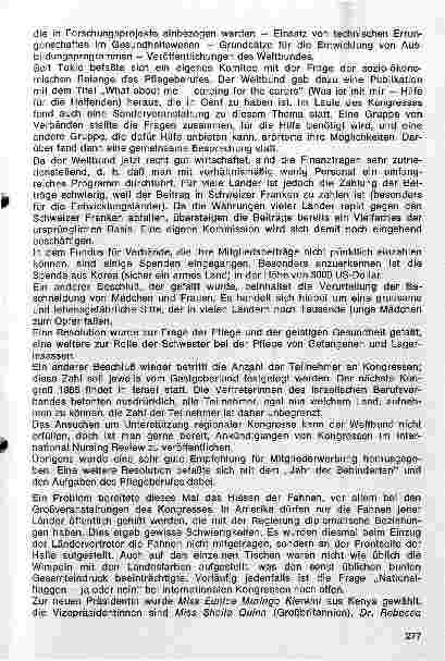 Vorschauseite 6: 17. Internationaler Krankenpflegekongress des Weltbundes der Krankenschwestern und Krankenpfleger und Länderratssitzung