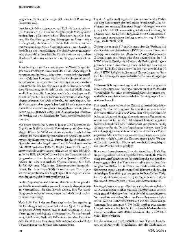 Vorschauseite 3: Vertraglich vereinbartes „Verordnungsmanagement zwischen Pharmaunternehmen und Vertragsärzten als System der profitgetriebenen Medikamentenverordnung