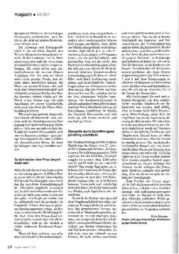 Vorschauseite 3: Leistungsdruck, Siegerwille und Gewalt liegen nahe beieinander