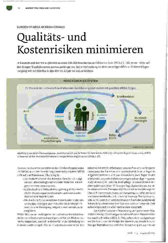 Vorschauseite 1: Qualitätsund Kostenrisiken minimieren