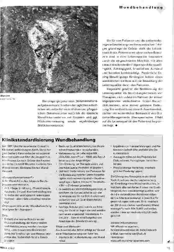 Vorschauseite 2: Modernes Wundmanagement