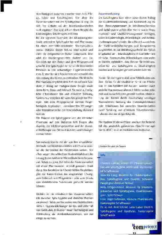 Vorschauseite 4: Erfolgsfaktoren für ein Hygienekonzept