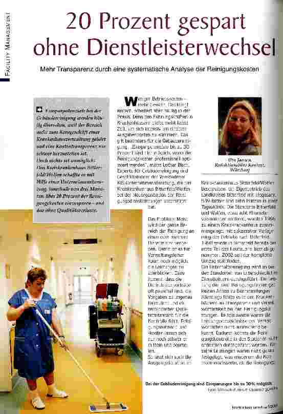 Vorschauseite 1: 20 Prozent gespart ohne Dienstleisterwechsel