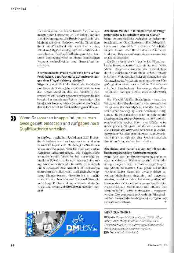 Vorschauseite 3: Qualität statt Quantität