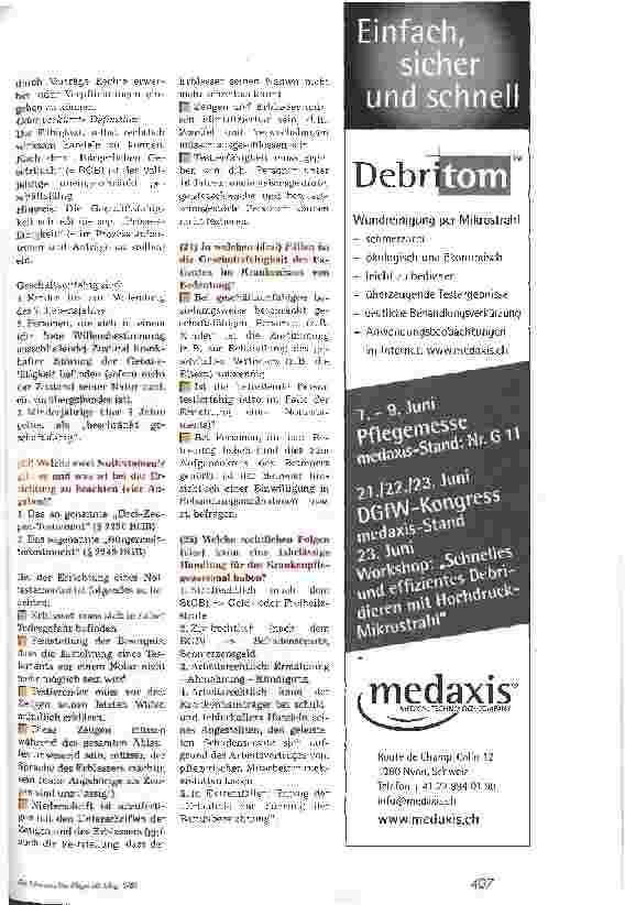 Vorschauseite 4: Was wird wohl abgefragt? 2. Teil: Gesetzeskunde