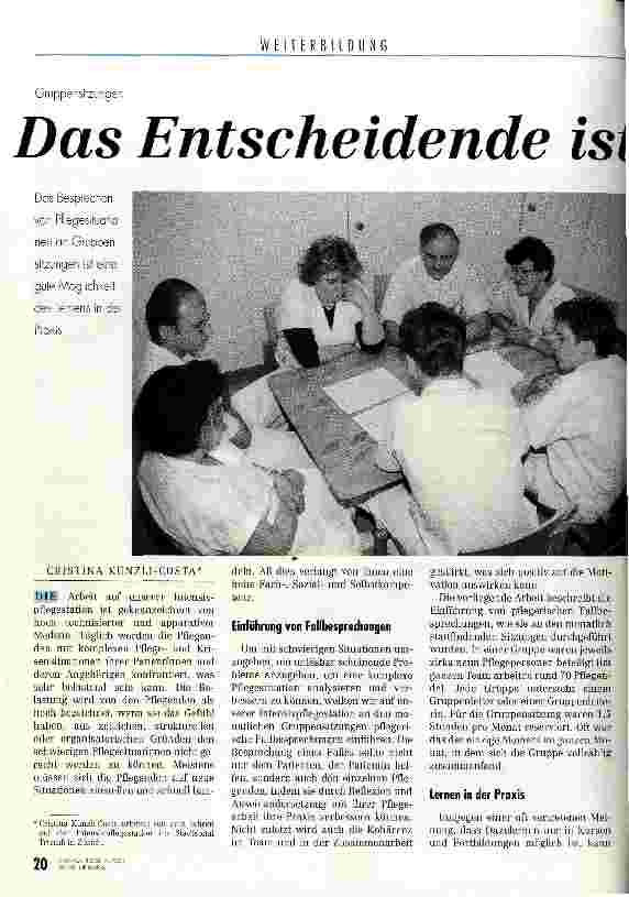 Vorschauseite 1: Das Entscheidende ist die Reflexion